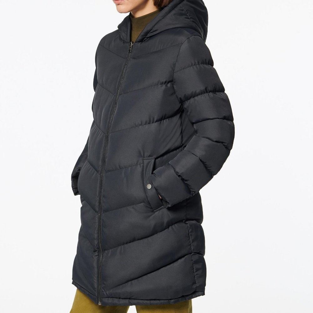 ANDREW MARC Liberta REVERSIBLE Hooded Jacket